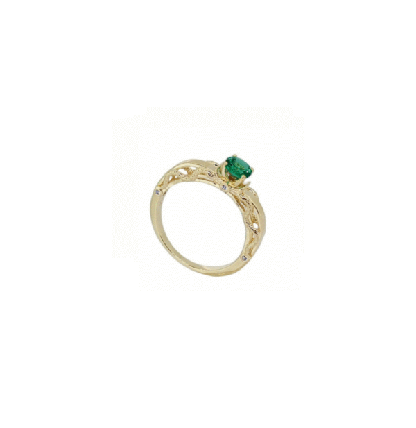 Anel de Formatura Feminino – Ouro 18k ANF307