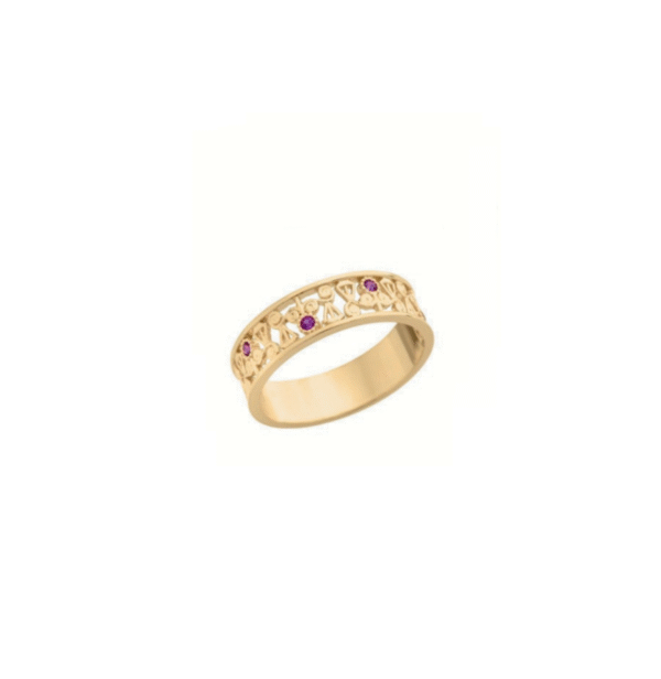 Anel de Formatura Feminino – Ouro 18k ANF327