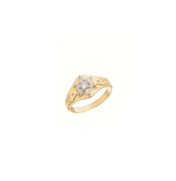 Anel de Formatura Feminino – Ouro 18k ANF329