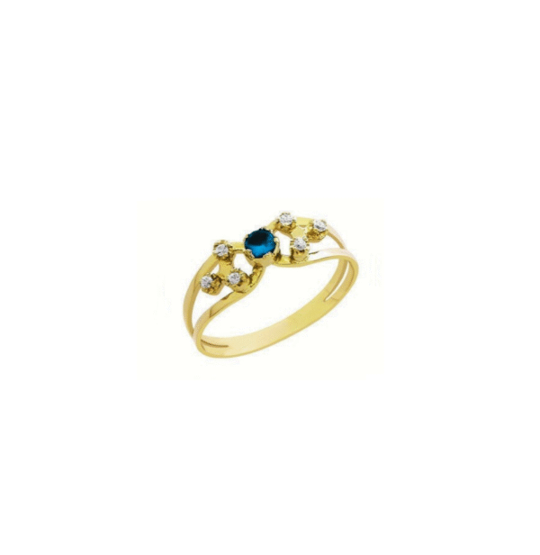 Anel de Formatura Feminino – Ouro 18k ANF517