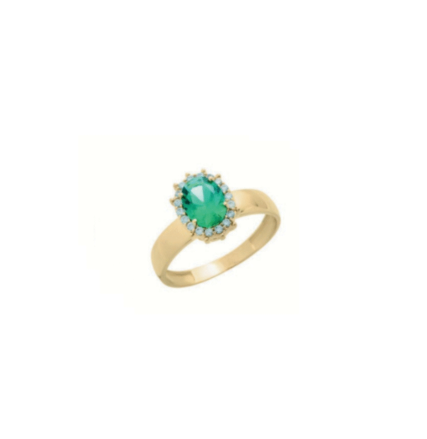 Anel Feminino – Ouro 18k ANF535 - Imagem 2