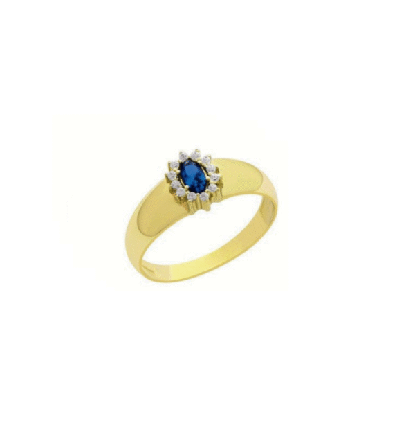 Anel de Formatura Feminino – Ouro 18k ANF210