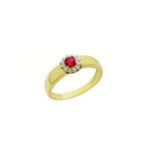 Anel Feminino – Ouro 18k ANF212