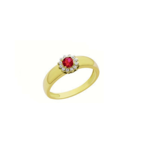 Anel Feminino – Ouro 18k ANF212