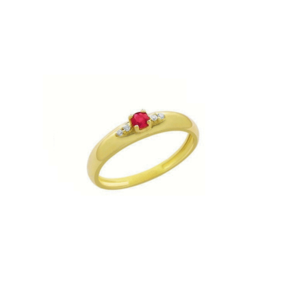 Anel de Formatura Feminino – Ouro 18k ANF213