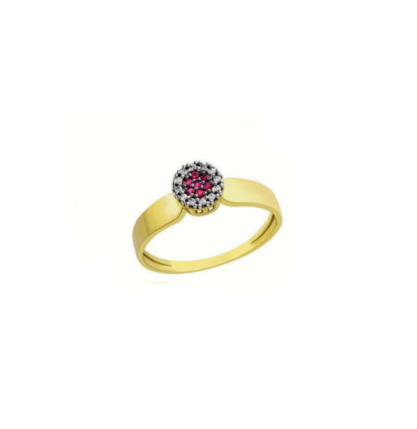 Anel Feminino – Ouro 18k ANF222