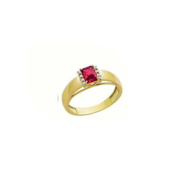 Anel de Formatura Feminino – Ouro 18k ANF223