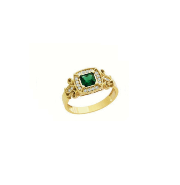Anel de Formatura Feminino – Ouro 18k ANF236