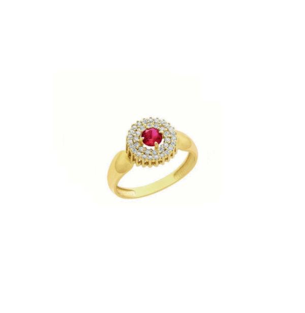 Anel de Formatura Feminino – Ouro 18k ANF243