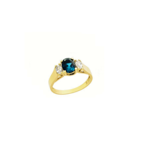Anel de Formatura Feminino Ouro 18k - ANF400