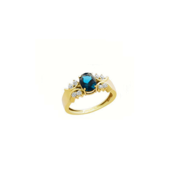 Anel de Formatura Feminino Ouro 18k - ANF401