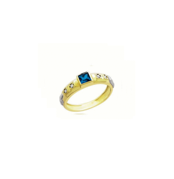 Anel Formatura Feminino Ouro 18k – ANF520