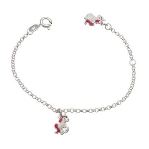 Pulseira AG p/ 2 Unicornios - G6 - 8mm x 140mm