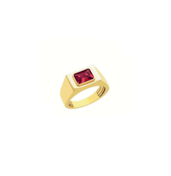 Anel Formatura Masculino Ouro 18k - ANF241