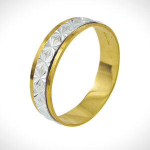 Aliança de Ouro 18k 5,30mm aprox. 3,1 Gr