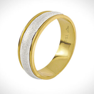 Aliança de Ouro 18k 6,30mm aprox. 8,0 Gr