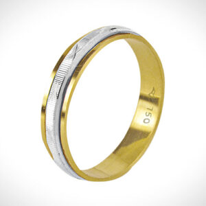 Aliança de Ouro 18k 5,3mm aprox. 3,2 Gr