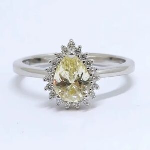 Anel Feminino em Prata Rodinada - Prata 925