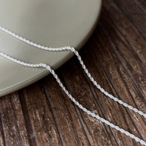 Cordão Baiano 1.8 45cm  Prata 925  -  457509