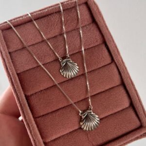 Escapulário Concha - Prata 925