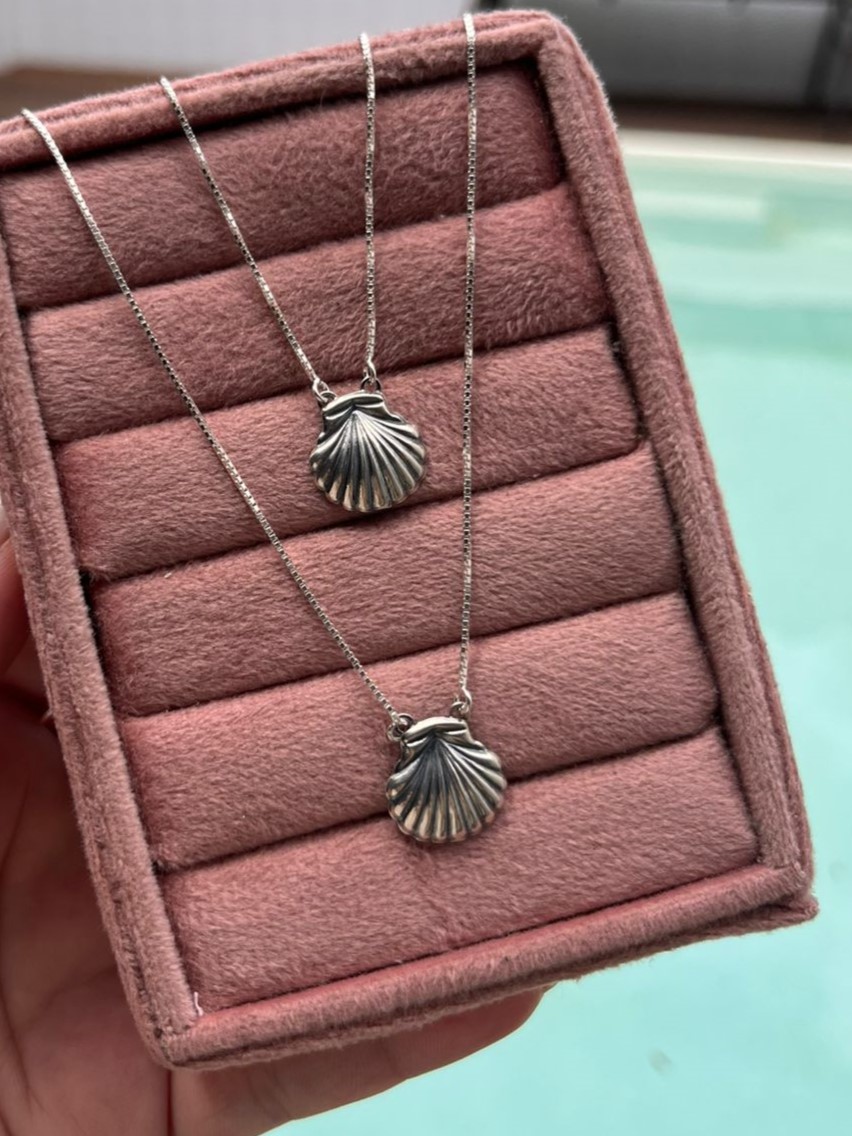Escapulário Concha - Prata 925 - Imagem 4