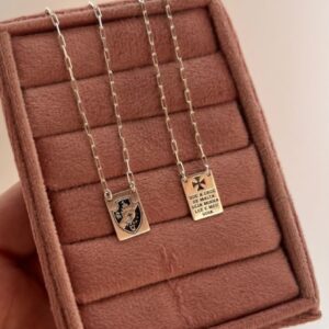 Escapulário Vasco / Cruz de Malta - Prata 925