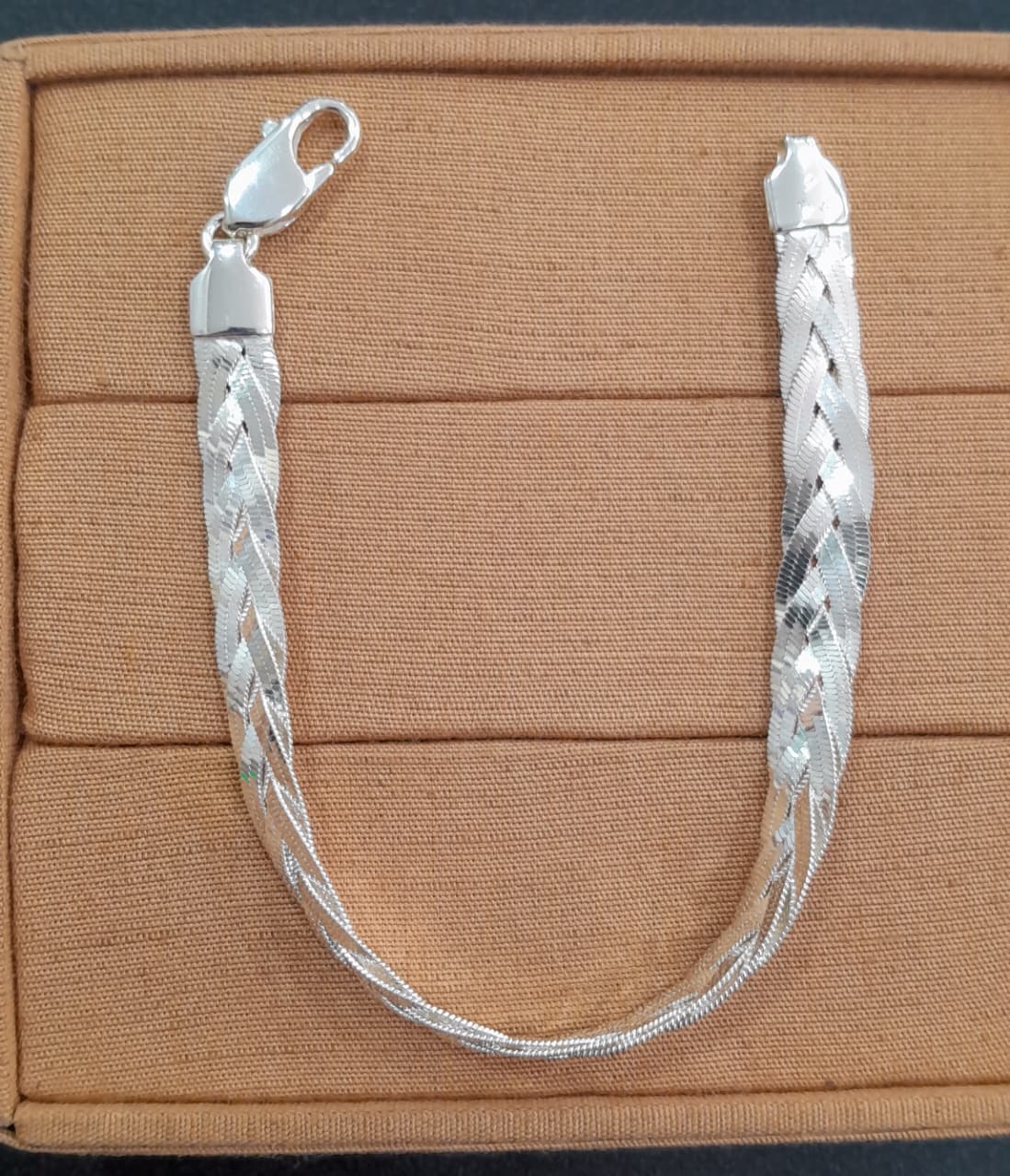 Pulseira Trançada Prata 925 - 240284.19 - Imagem 3
