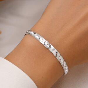 Pulseira Trançada Prata 925 - 240284.19