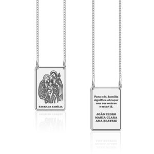 ESCAPULÁRIO PERSONALIZADO FÉ E RELIGIÃO  -  35009