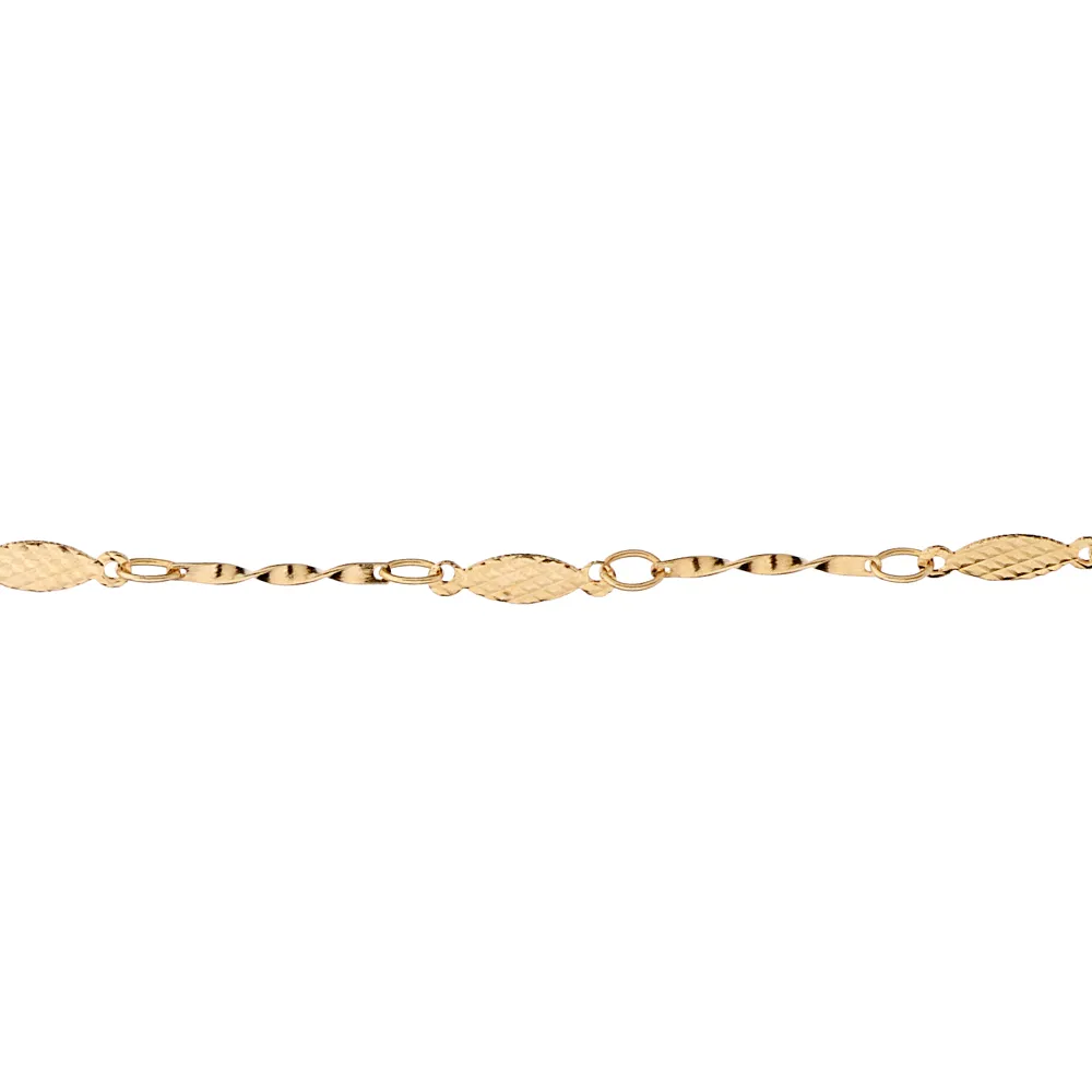 CORDÃO TORCIDO BANHADO A OURO 18K 5326307000 - Imagem 3