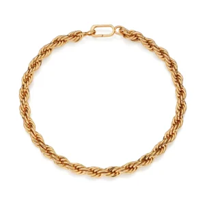 GARGANTILHA FIO BAIANO BANHADA A OURO 18K   5326564500