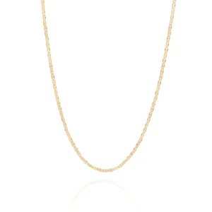 CORDÃO DE ELOS PIASTRINE BANHADO A OURO 18K   5326488000