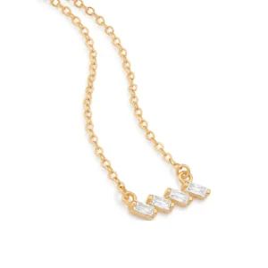 GARGANTILHA BANHADA A OURO 18K COM ZIRCÔNIAS   5326384506