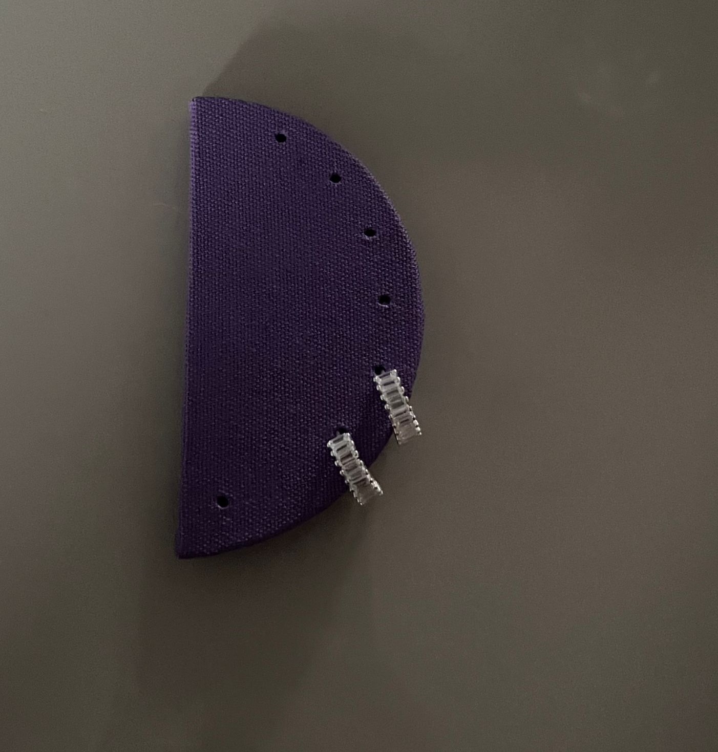 Argola Click 13mm Baguete Zircônia - Prata 925 121735 - Imagem 4