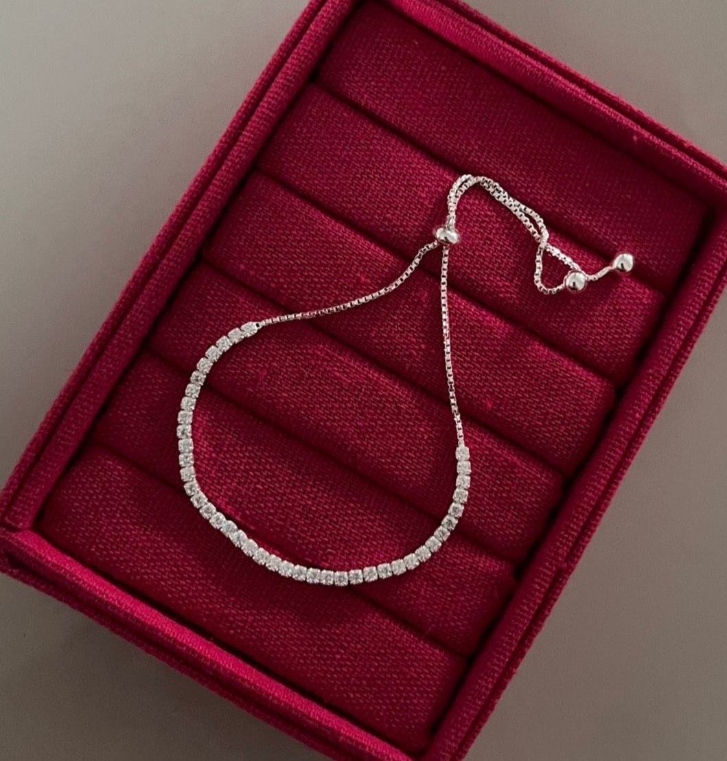 Pulseira Riviera Cravejada Zircônia - Prata 925 128721 - Imagem 4
